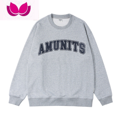 七斓YOKE STUDIO 春季圆领宽松卫衣男女日系cityboy字母印花套头外套