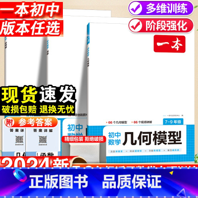 [国一]数学压轴题 人教版 初中通用 [正版]2024初中数学几何模型数学函数应用题中考必刷题数学专项训练国一八九年级上