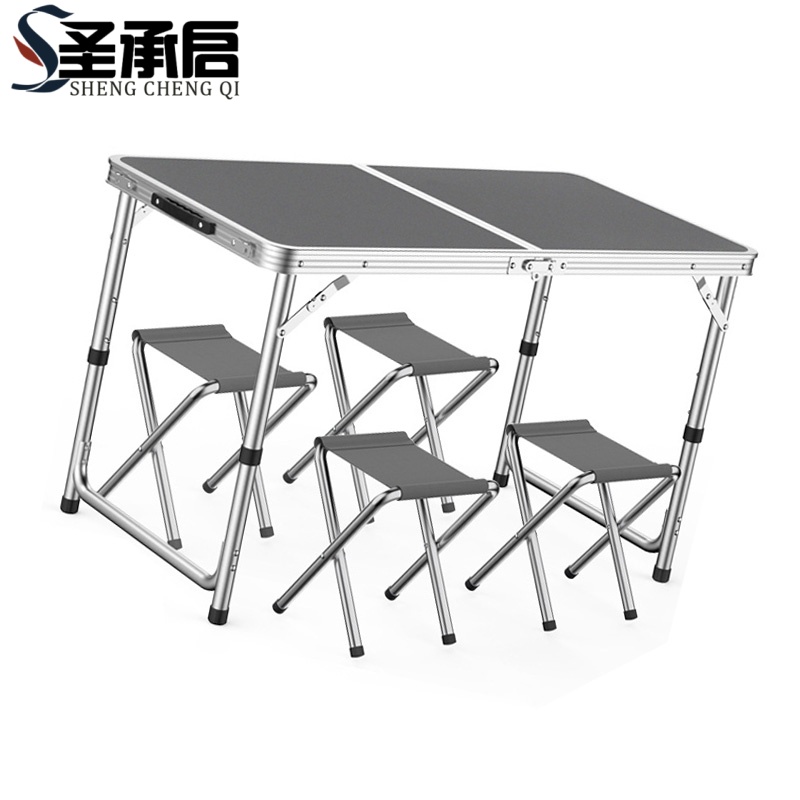 圣承启 桌椅套装 1桌+4凳 套