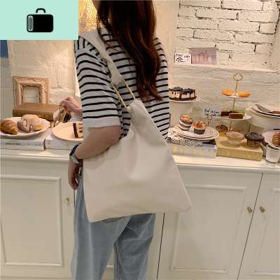 复古大包包女2020新款时尚大容量托特包潮韩版百搭大气软面单肩包NEW LAKE女士单肩包