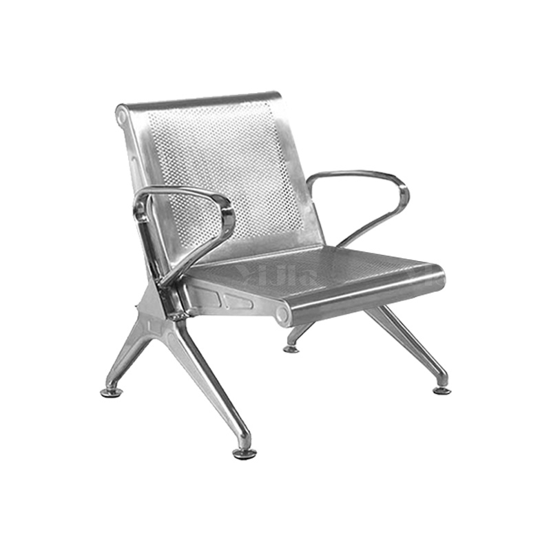 翌嘉YJ4121026 不锈钢机场椅连排椅银行等候椅长椅医院候诊椅公共座椅 单人位