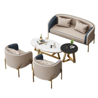 景福达沙发四人位+茶几套