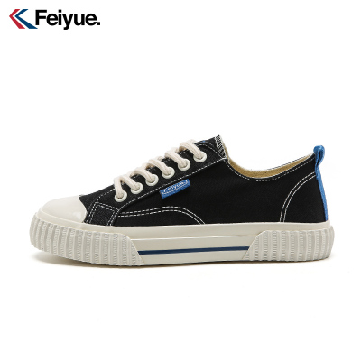 feiyue/飞跃新款韩版百搭帆布鞋街拍板鞋小白鞋情侣款