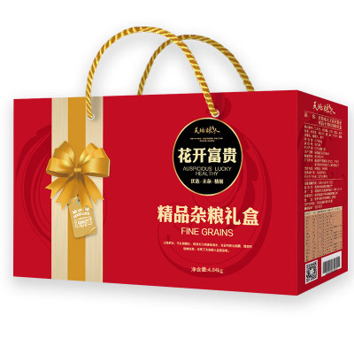 天地粮人 花开富贵精品十四种杂粮套盒4.84kg(单位:盒)