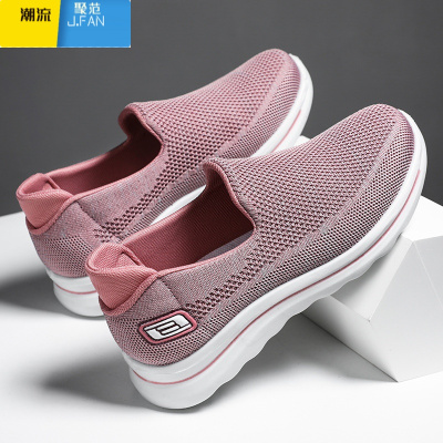 聚范新款老北京布鞋女单鞋防滑软底妈妈鞋轻便舒适男女同款中老年女鞋