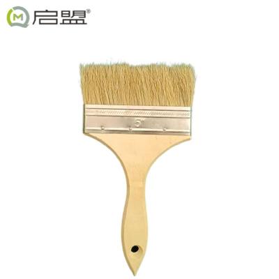 启盟猪鬃油漆刷猪毛刷子加厚5寸QM-80085把