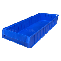 翌嘉YJ4120620 蓝色分割式零件盒塑料分格盒 600*235*90