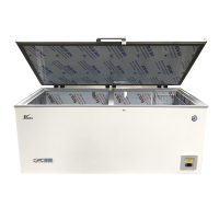 捷盛超低温冰柜零下-40度大型大容量商用1000升卧式低温冷柜带锁顶开门DW-45W1000金枪鱼海鲜刺身超低温深冷冰箱