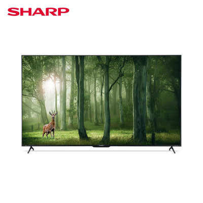 夏普(SHARP)4T-C85X7EA 85英寸4K超高清AI远场语音3+32G广色域 动态补偿 网络平板电视 展示机