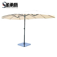 圣承启 夜市摆摊伞 米白色 把