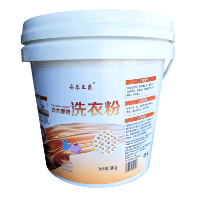 安泰正盛 冷水速溶洗衣粉 3kg/桶