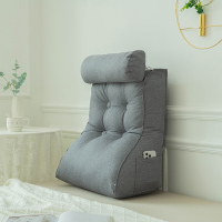 天山柔四季棉麻床头靠垫