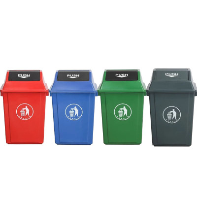 菲尔阿扎 PHIL ARZA 摇盖垃圾桶 100L/个