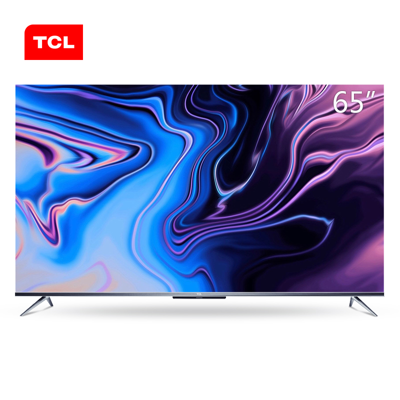 TCL 官方旗舰 55T780 55英寸TCL 官 超薄金属智慧全面屏 原色高色域 8K解码 2+32GB大内存平板电视