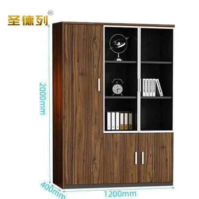 圣德列文件柜木质档案资料柜W-4 1200*400*2000mm
