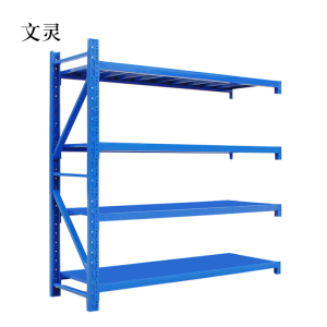 文灵承重500kg货架置物架钢制货架副架长200宽50高200CM