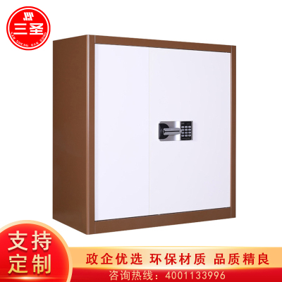 三圣 办公家具保密柜密码柜保险柜档案文件柜国保锁单节套色保密柜带抽