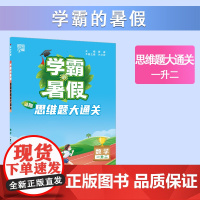 24秋学霸的暑假 思维大通关 数学一升二