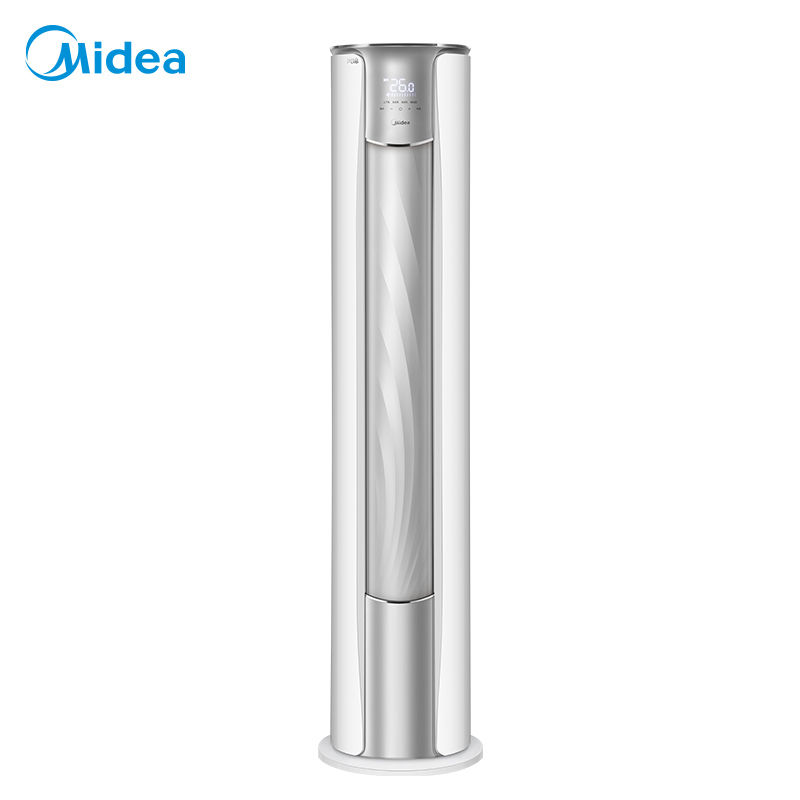 美的(Midea)KFR-72LW/N8ZHB1大3匹智能全直流变频立式柜机风锦节能自清洁客厅家用圆柱落地式冷暖空调