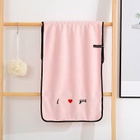 创意毛巾比纯棉柔软吸水成人情侣男女家用洗脸干发个性大手巾 三维工匠 驼色 75x35cm干发帽