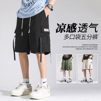 短裤男潮牌夏季新款美式潮牌休闲百搭工装运动青少年男生时尚中裤