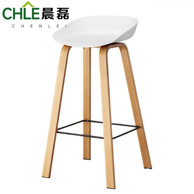 晨磊 吧台椅 白色(85*48*48cm) 把