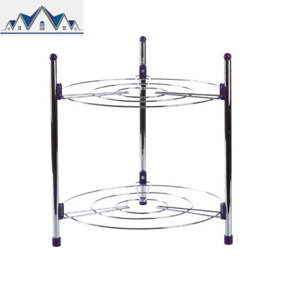落地多层锅架厨房放锅的收纳架 厨房锅盖架置物架家用砧板菜板架 三维工匠