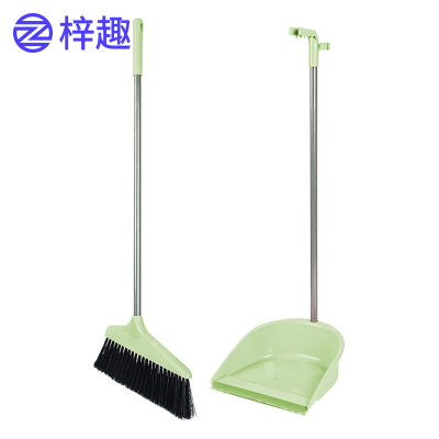 梓趣 扫帚簸箕套装 绿 套