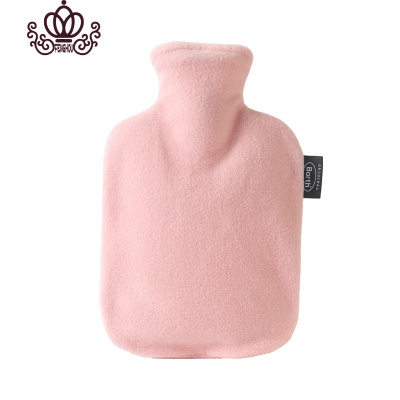 封后小号注水热水袋灌水PVC暖手宝绒布暖水袋无异味