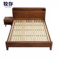 牧存 橡木床
