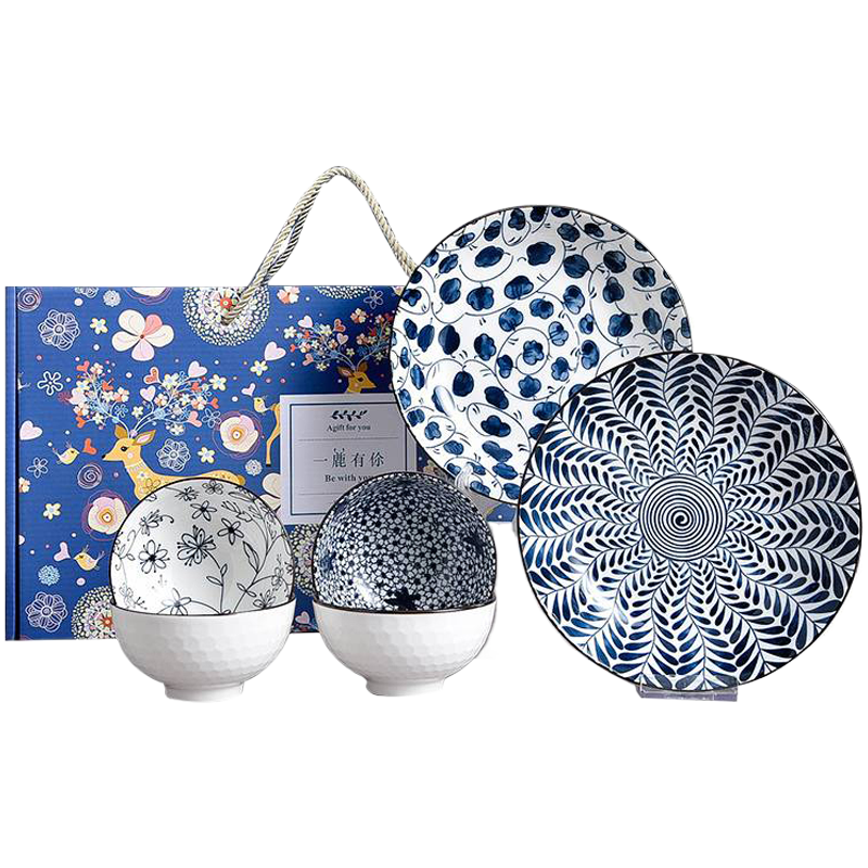 铁斯特 餐具套装 TST-CT16 四碗两盘