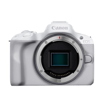 佳能(Canon)EOS R50 小型便携 搭载多种智能化自动拍摄功能 微单数码 白色 海外版