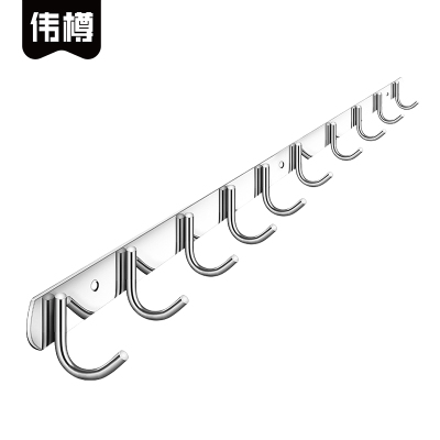 伟樽不锈钢挂钩10钩76*3*4.8cm个