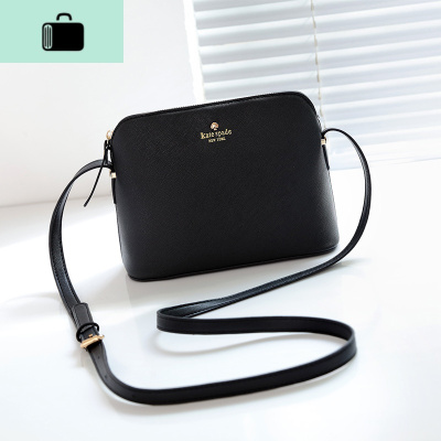 2019春夏新款潮贝壳包女包桃心版十字纹单肩斜挎包小包包NEW LAKE女斜挎包