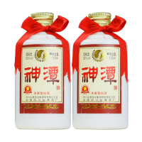 潭酒神潭小酒52度125ml*2瓶 浓香型白酒 2013年