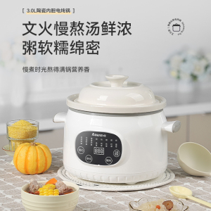 艾贝丽智能多功能电炖锅 24小时预约烹饪健康养生慢炖不伤营养ABL-DG351