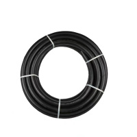 盛京联硕黑色橡胶管光面夹布橡胶管 内径32mm[1.2寸] 4层线 20米 卷