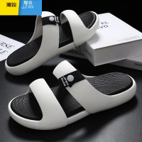 聚范拖鞋男夏季新款厚底防滑耐磨软底户外穿潮流沙滩个性凉拖鞋男士