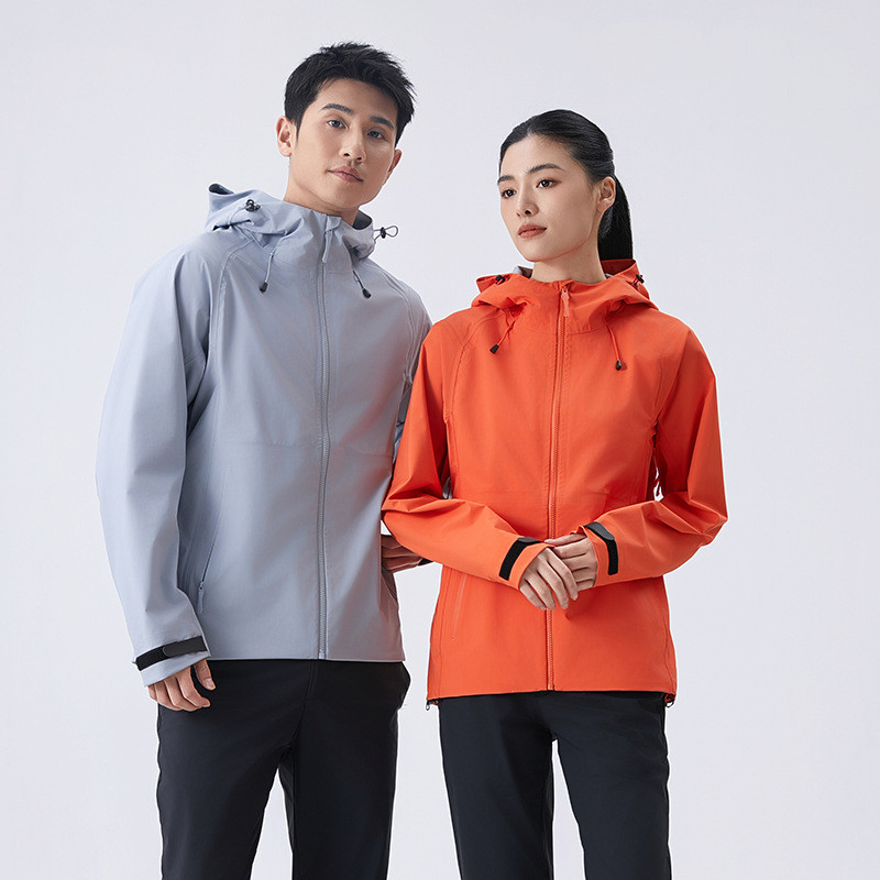 JPDUN三合一全溢胶男女同款防风防雨滑雪登山冲锋外套