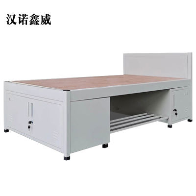 汉诺鑫威钢制含柜单人床2米*1米