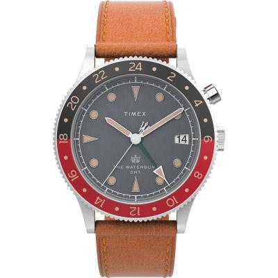 Timex 男士 Waterbury 39 毫米 日期 石英手表