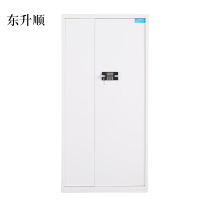 东升顺电子保密柜钢制密码文件柜保险柜铁皮资料柜矮柜办公室储物柜通门白色密码锁420*900*1850