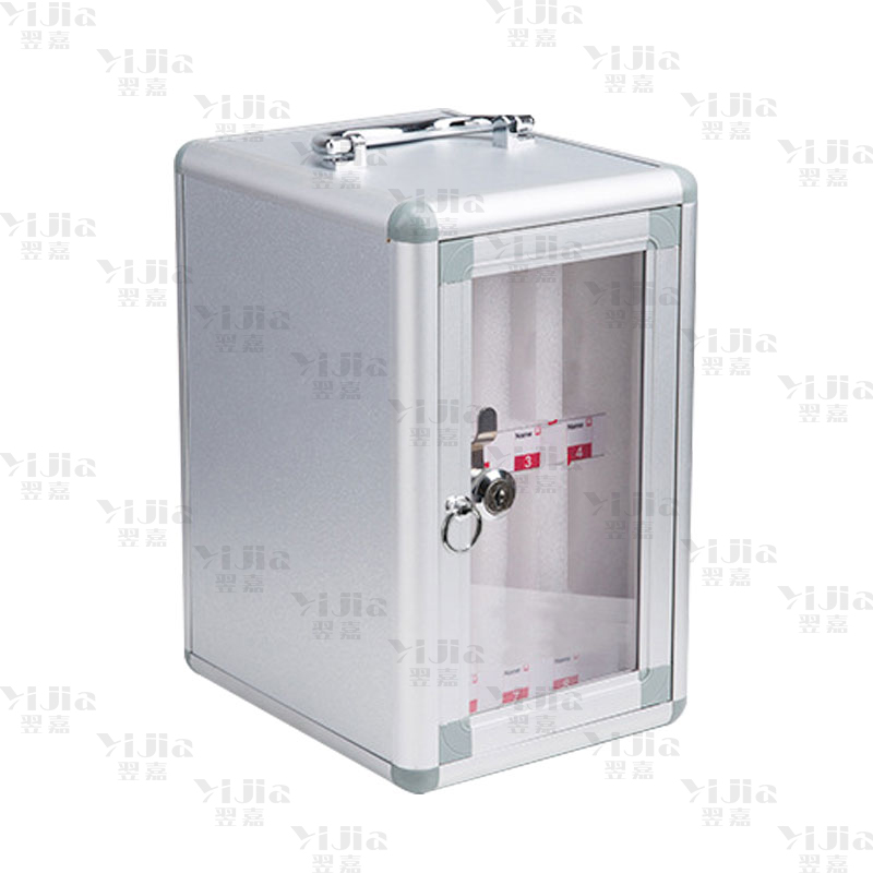 翌嘉YJ3112014 手机保管箱壁挂式存放柜带锁手机柜保管柜寄存箱手机箱 8位