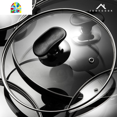 通用可视透明钢化玻璃锅盖14 16 18 20 24 26 28 30CM炒锅 FENGHOU 16CM钢化锅盖