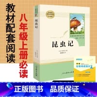 [正版]昆虫记亨利法布尔原著无删减完整版人民教育出版社人教版文学名著初中版初2二8八年级上册必读课外阅读书籍可搭配红星