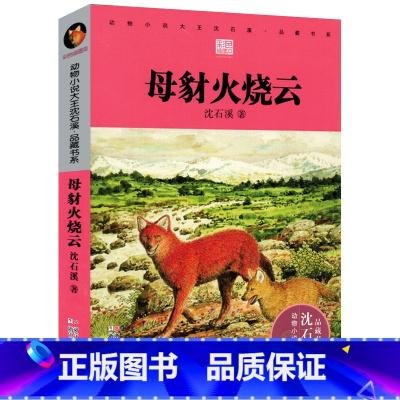 母豺火烧云 [正版]母豺火烧云沈石溪动物小说品藏书系升级版动物小说大王沈石溪单本系列 7-9-12-15岁一二三四五六年