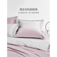 家柏饰(CORATED)100支匹马棉拼色被套单件全棉单人1.5m1.8米双人全棉被罩