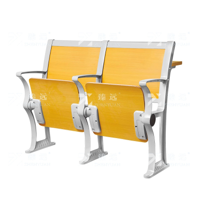 臻远ZY-LTY-82 阶梯教室排椅礼堂椅会议室报告厅联排椅 中排双人位