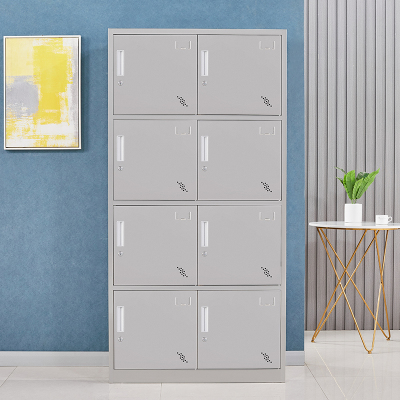 臻远 不锈钢304存储柜储物柜 8门更衣柜