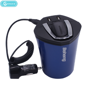 engue恩谷魔法杯 多功能手机支架车载烟灰缸 咖啡色 magic trashEG-S6